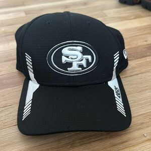 SF 49ers Black Baseball Cap